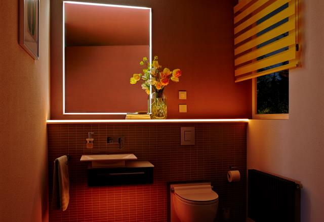 Keuken met LED-verlichting